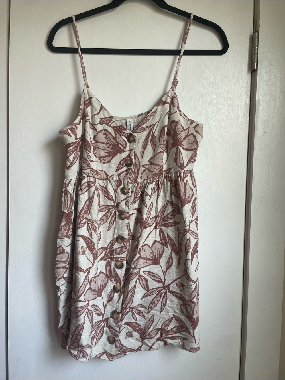 Gentle Fawn The Palm Mini Dress Rust Floral